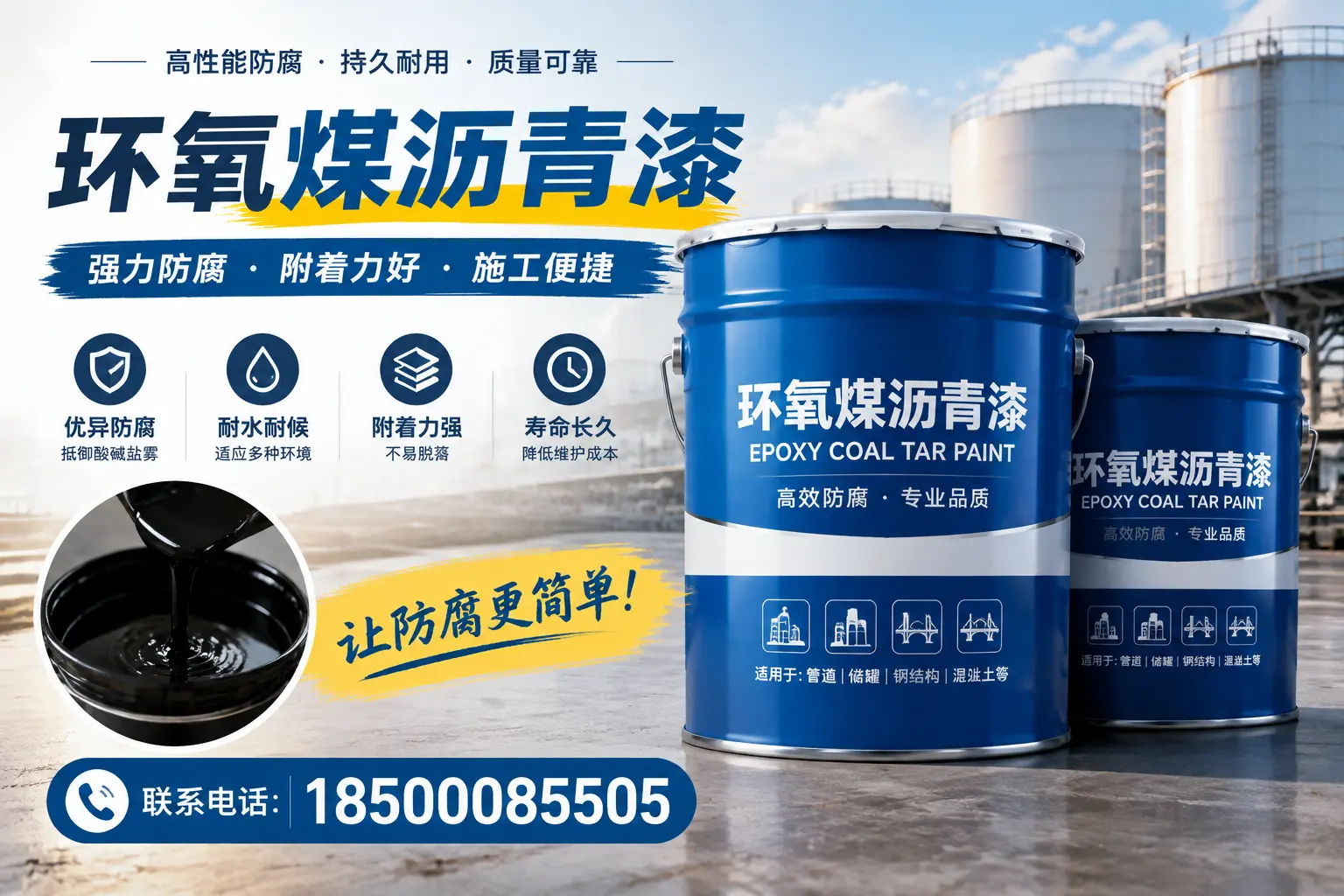环氧煤沥青漆的环保性分析，兴安企业的选择依据